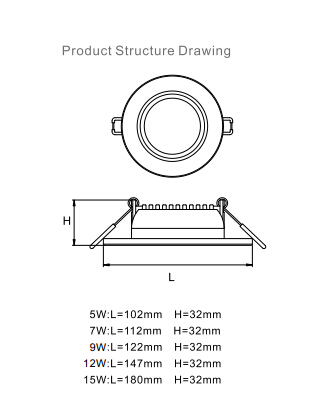 LED Down Light DL93