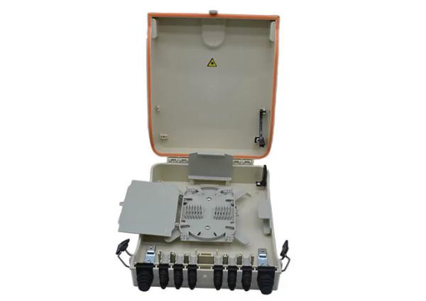 Cheap Plastic IP55 FTTH Terminal 144FO Fiber Optic Junction Box for sale