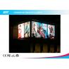 Flexible Transparent LED Screen 10000 Dots Per Sqm 1920hz For Shopping Center for sale