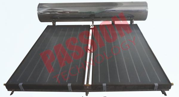Cheap 240L High Efficient Flat Plate Solar Water Heater With Stainless Steel Bracket for sale