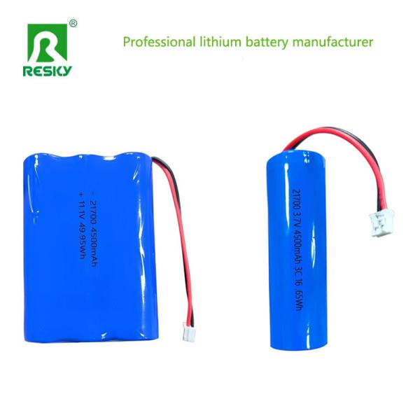 Power Battery Cell 21700 3.7v 11.1v 5000mAh 55.5wh Rechargeable Li-Ion Battery Pack For Street Light