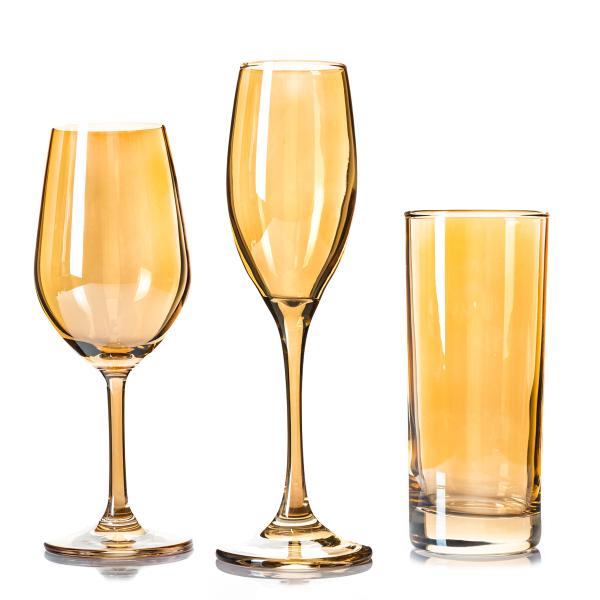 Cheap 2022 New Color Lead-Free Crystal Glass Goblet Glass Gift Wine Glass Set for sale