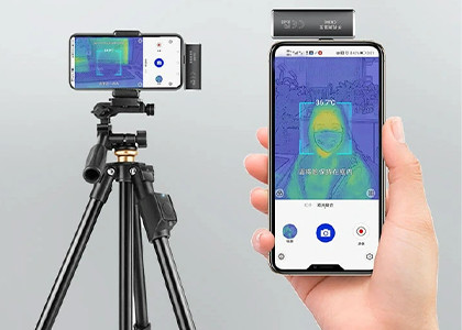 CB360 Miniature Thermal Camera for Fever Detection with 120x90 / 17μm SDK