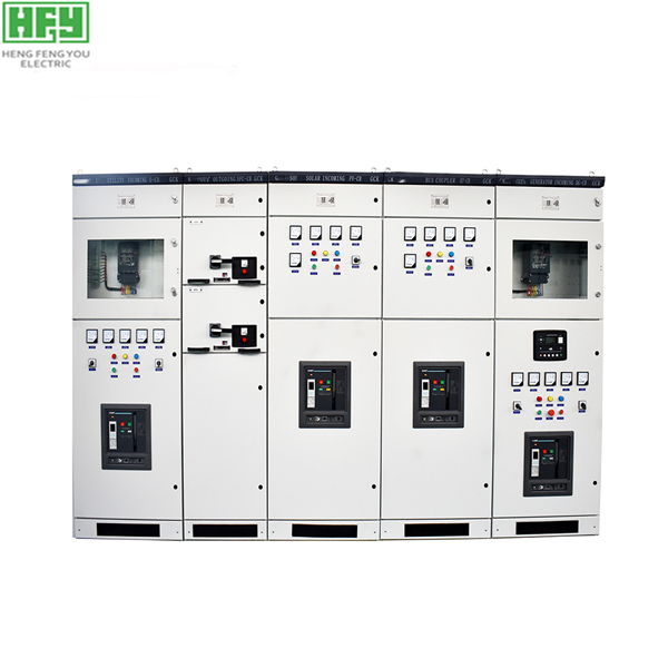 GCK GCS Low-Voltage Switchgear, Low Voltage Capacitor Bank , Metal Enclosed Distribution Cabinet China TOP 500 Company