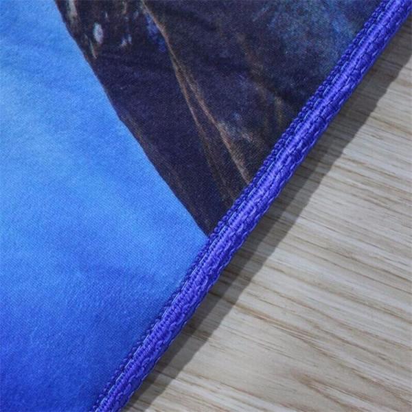 Water washable printed Polyester logo doormat