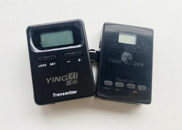Cheap AAA Battery Tour Guide Transmitter Easy To Carry And Use for sale