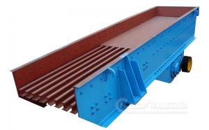China Low Power Consumption Eccentric Vibrating Feeders For Stone Crushing on sale