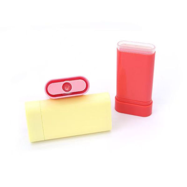 20g Bottom Filling Empty Deodorant Stick with Customizable Printing for Refillable Balm Containers