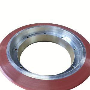 OEM AGVHKT PU Polyurethane Rubber Wheels 190mm