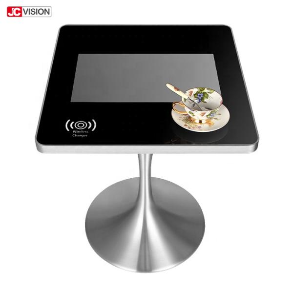 Interactive Capacitive 4k Touch Screen Smart Table , Indoor Waterproof Coffee Table