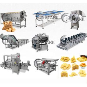 Small Scale Potato Chips Making Machine