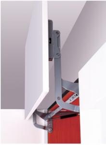 China 800MM Kitchen Cabinet Hardware 195 Iron Upright Lift Struts on sale