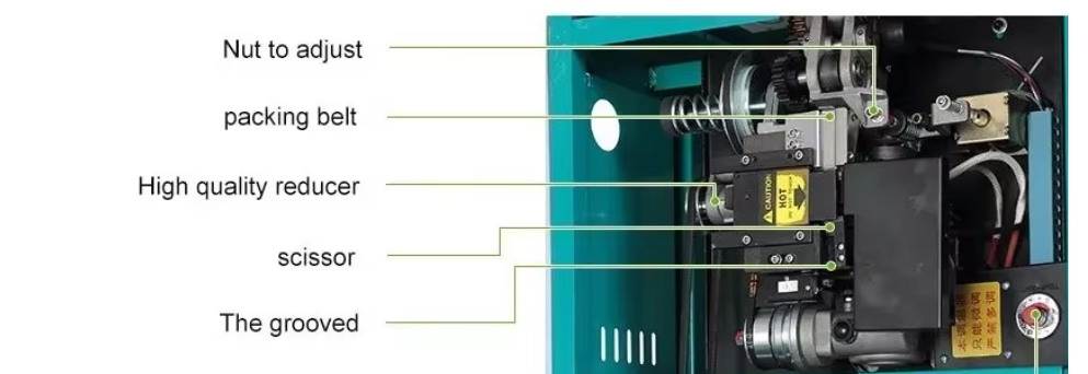 Packaging machinery PP PET strapping semi-automatic strapping machine high-speed packaging tool