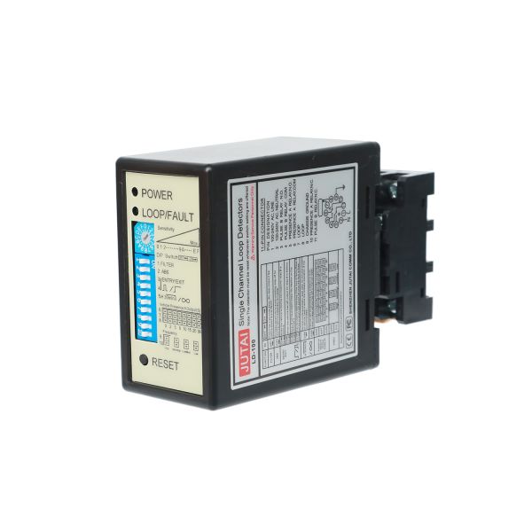 Single Dual Channel Vehicle Loop Detector Adjustable Sensitivity For Parking Gate Traffic System