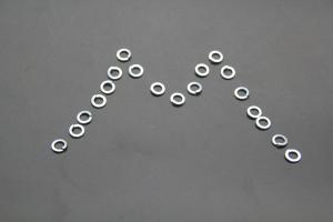 Best Helical Spring Lock Washer Din 127 ∅6 Type B , Spring Loaded Washer Carbon Steel wholesale