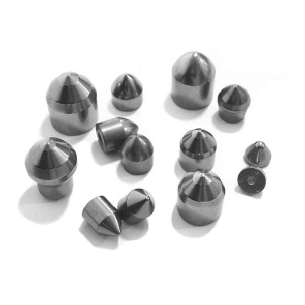 Wear Resistance Carbide Rock Teeth , Tungsten Carbide Studs Various Shape