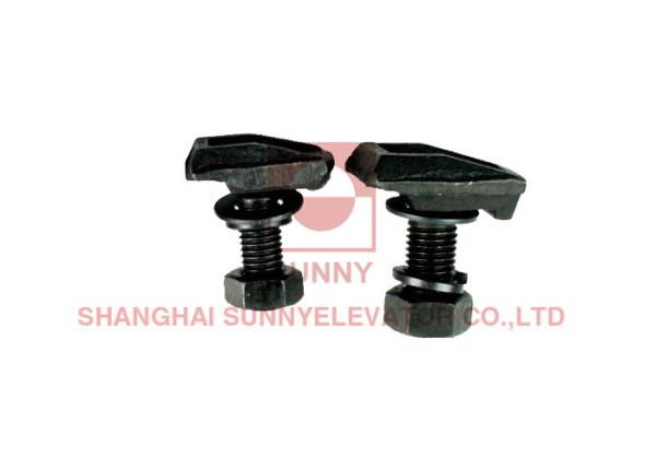 Cheap Elevator Parts Elevator Guide Rail Clip , T Type Rail Clip T1 T2 T3 T4 T5 for sale