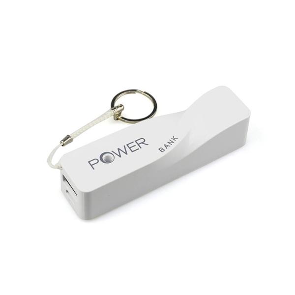 Twisted Shape Plastic Power Bank With Over Loading Protect Function Custom Logo