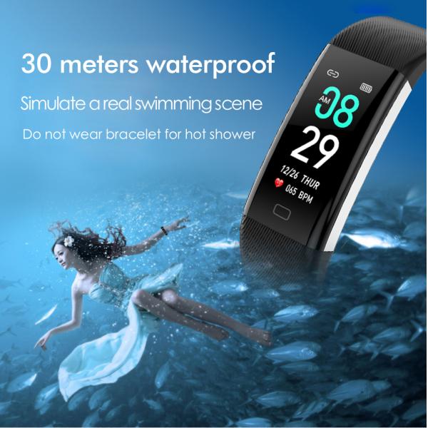 Smart Fitness Bracelet With Heart Rate Monitor Watch Smart Band bluetooth watch gps