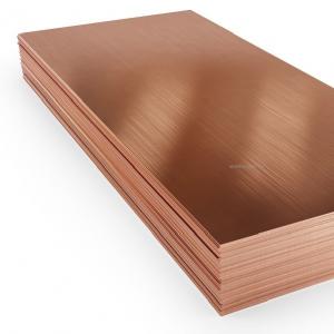 Best Oiled Brushed 4x8 Copper Sheet Metal 20 Gauge C14500 anti corrosion wholesale