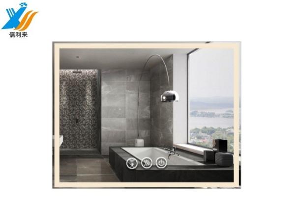 Cheap 5mm Ultra Clear Touch Screen Wall Mounted Vanity Mirror designed with 500 Cd/m2 Typ. IPS Display Type for sale