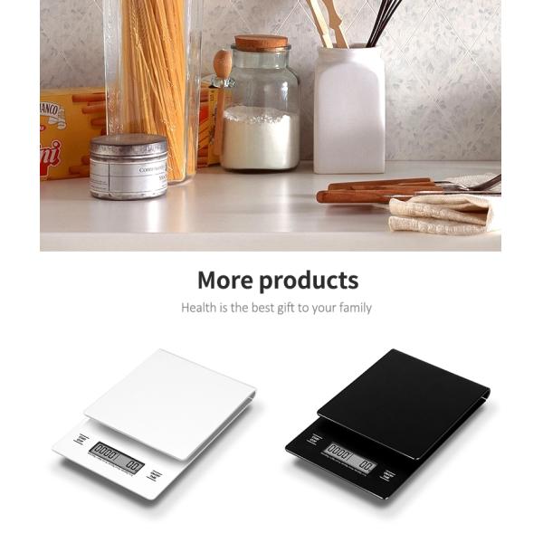 2000G 0.1G Electronic Coffee Drip Scale With Timing Function