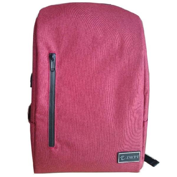 Cheap Fashion Pink Color Office Laptop Bags Charging Usb Business Laptop Backpack for sale
