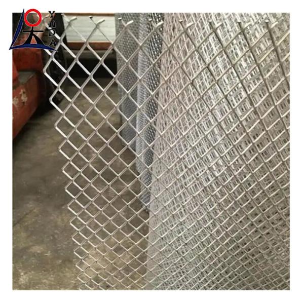 Aluminium Pvc Coated Expanded Metal Is Highly Corrosive And Durable