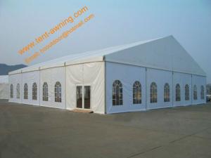 China White Marquee Tent  Large Aluminum Structure Waterproof  Exhibition Event Tents on sale