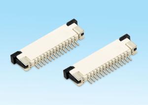 Best 0.5mm Pitch 14P FPC Cable Connector Electronic ZIF Upper Type With Phosphor Bronze wholesale