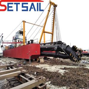 Best 18 Inch Cutter Suction Dredger with Marine Cummins Diesel Engine and Shipping Cost wholesale