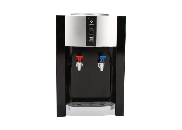Cheap Compressor Cooling Tabletop Bottled Water Dispenser With Stainless Steel Water Tank for sale