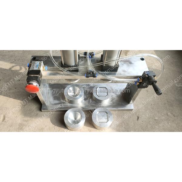 Easy to Operate 2 Mold Small Bath Bombs Pressing Machine for Making Cosmetic Powder