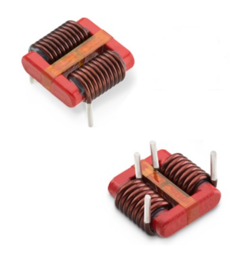 High Current Common Mode Chokes Horizontal MnZn THT Inductor