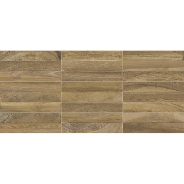 Building Material Porcelanato Vitrified Tiles with Anti Slip Wood Finish Tile Design