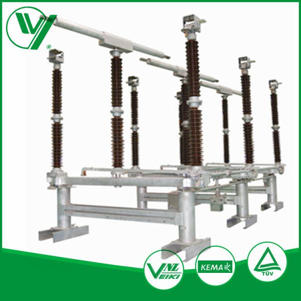 Cheap 252KV 3 Pole High Voltage Disconnectors / Hv Disconnect Switches With Drives For Switching Station for sale
