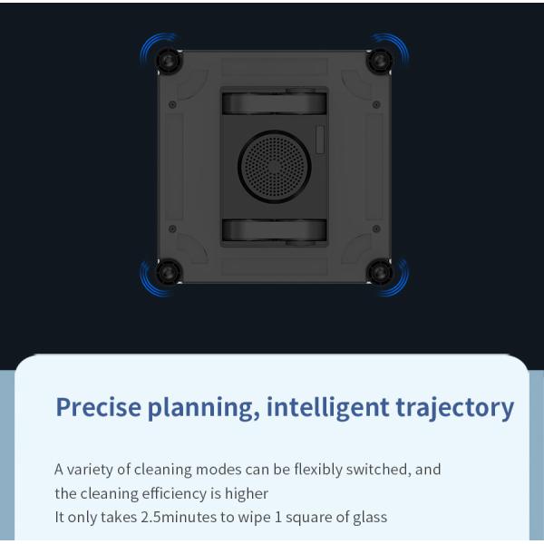 40ML Glass Vacuum Cleaner 110V - 240V Automatic Window Cleaner Robot