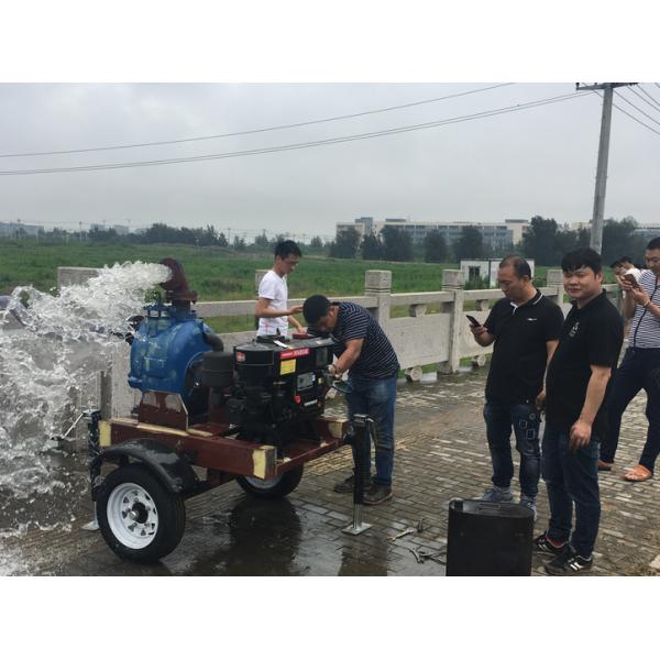 Horizontal Multi-Stage Fire Hydrant Pump Diesel Engine Fire Pump