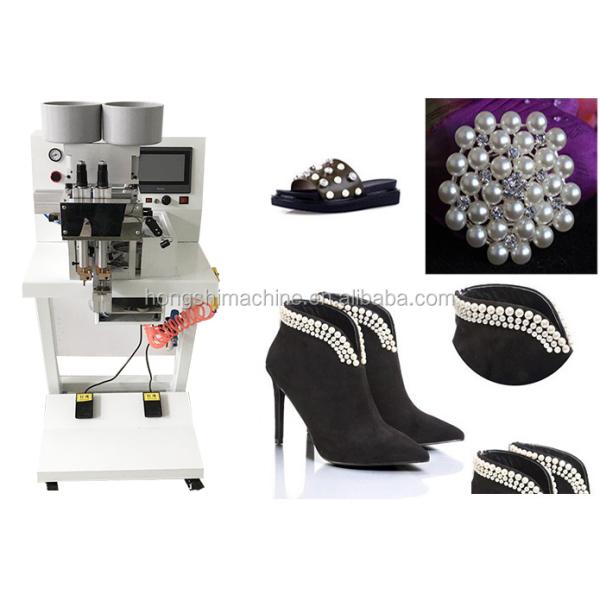 Multi Function Switching Nail Bead Pearl Riveting Machine Automatic
