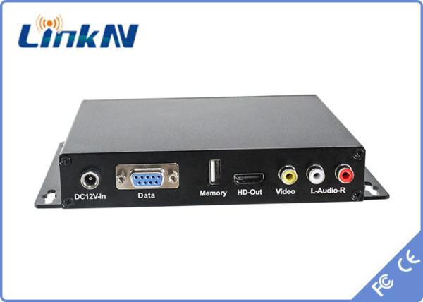 Cheap Encrypted small size Handheld Digital Video Receiver With BNC Audio Output for sale