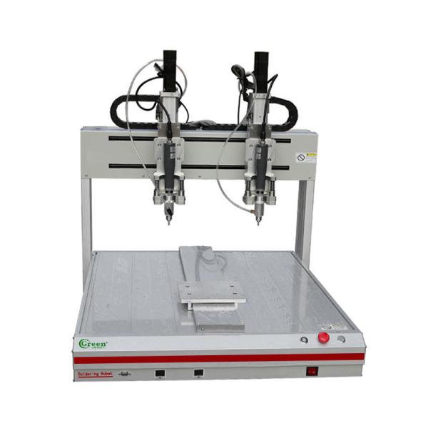 Cheap GR-LS-22311 Automated Soldering Equipment Double Z Axis Self Locking Screws Machine for sale