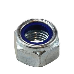 Best M16 CL 8 Galvanized Nylon Lock Nuts DIN6924 wholesale