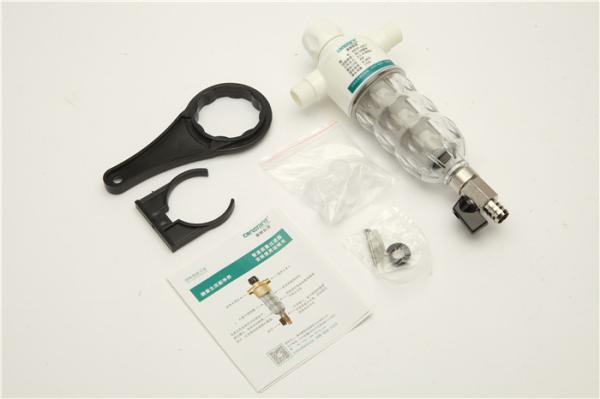 Cheap Stainless Steel Pre Sediment Water Filter Transparent Plastic Energy Saving Anti Corrosion for sale