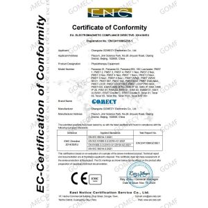 Changsha GOMECY Electronics Limited Certifications
