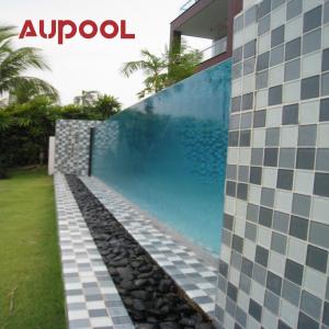 Best Clear Acrylic Swimming Pool Glass Walls 100mm Thick Pool Plexiglass Sheets wholesale