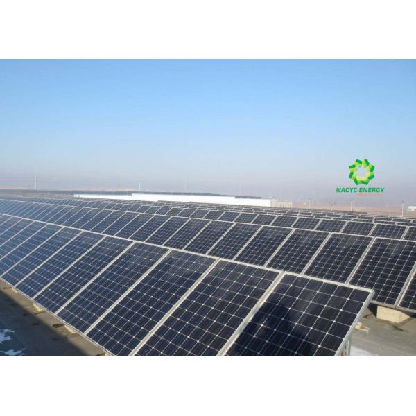 Flat Roof Anodized Ballasted Solar Mounting Systems