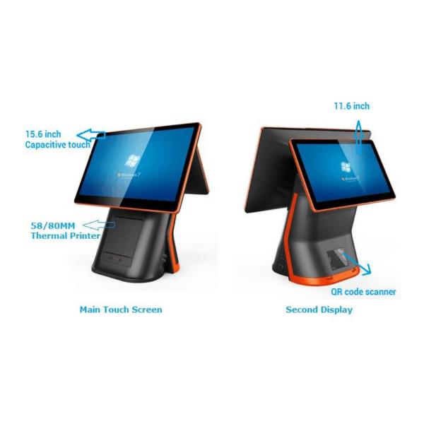 Stylish RK3288 android Restaurant Pos System With Kitchen Printer 1920*1080