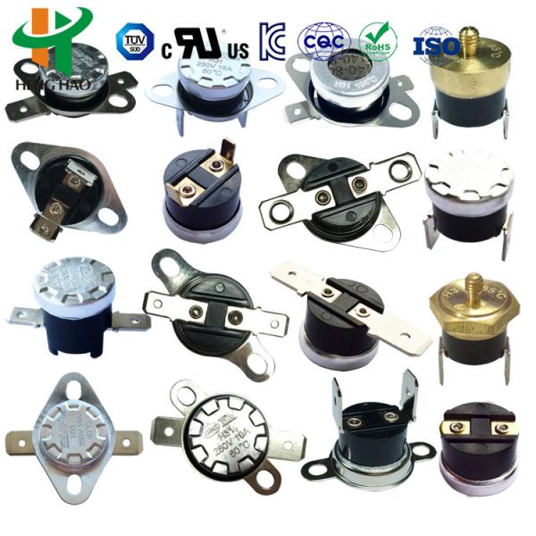 Cheap KSD301 KSD302 KSD301-R Snap Action Bimetal Temperature Switch Thermostat for sale