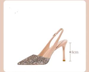 China Silvery Most Comfortable Women'S Dress Shoes For Wedding on sale