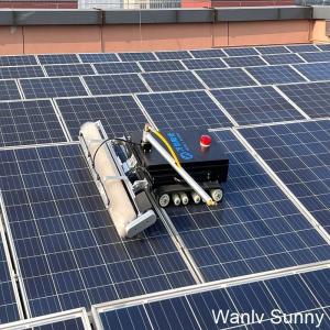 Best Solar Cleaner Robot Crawler Style Electric Panel Cleaning Brush for Solar Panel Tools wholesale